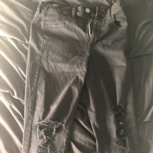 American Eagle Nest Level Stretch Black Jeans